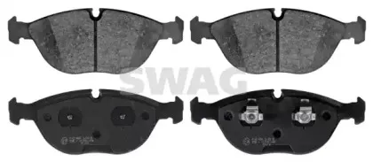 Комплект тормозных колодок, дисковый тормоз SWAG купить